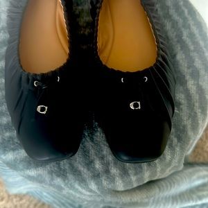 Coach Size 11 Blue Flat - Blue - easy to carry